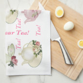 Geniet van je theetheetheedoek theedoek (Quarter Fold)