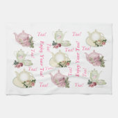 Geniet van je theetheetheedoek theedoek (Horizontaal)