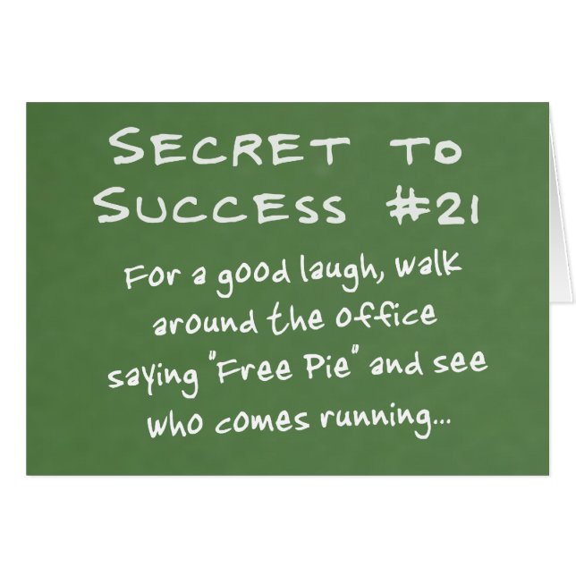 Geniet van je werk (Voorkant Horizontaal)