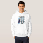 GENIET VAN JEANS QUOTE HOODIE (Voorkant volledig)
