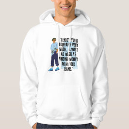 GENIET VAN JEANS QUOTE HOODIE