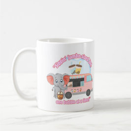 Geniet van jumboformaat, één bubbel tegelijk koffiemok