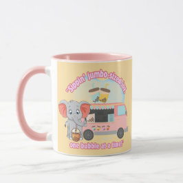 Geniet van jumboformaat, één bubbel tegelijk mok