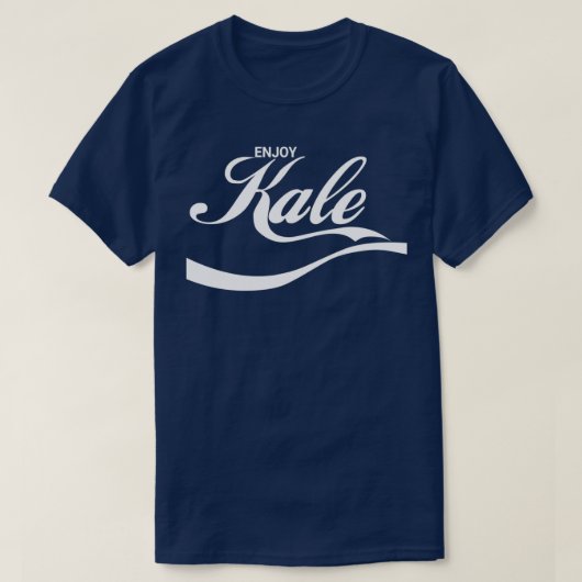 Geniet van Kale Essential T-shirt (Design voorkant)