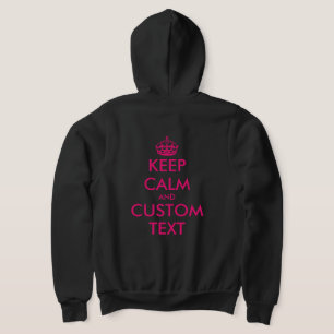Geniet van kalm rustige ritssluiting voor vrouwen hoodie