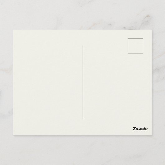 Geniet van kleine dingen met een minimalistisch br briefkaart (Achterkant)