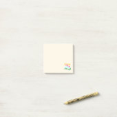 Geniet van kleine dingen plaknotities post-it® notes (Op bureau)