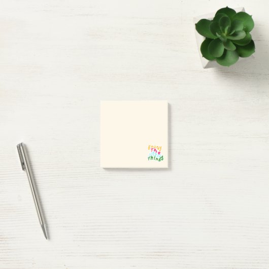 Geniet van kleine dingen plaknotities post-it® notes (Kantoor)