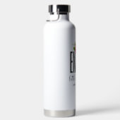 Geniet van kleine momenten moderne chique bloemen waterfles (Rechts)