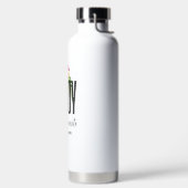 Geniet van kleine momenten moderne chique bloemen waterfles (Links)