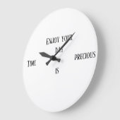 Geniet van kostbare tijd op je dag grote klok (Hoek)