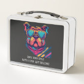 Geniet van lui met Retro Cool - Bulldog Style! (Voorkant)