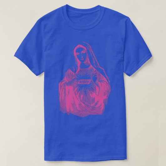 Geniet van Mary Magenta 2 T-shirt (Design voorkant)