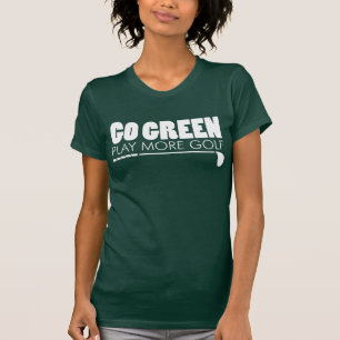 Geniet van meer gulden in het groen (OP DARK) T-shirt