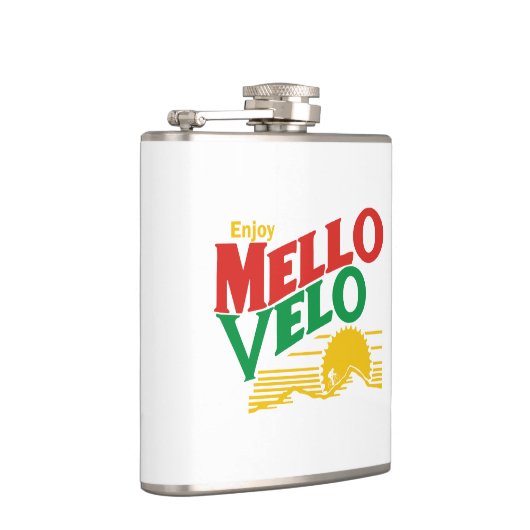 Geniet van Mello Velo Heupfles (Rechts)