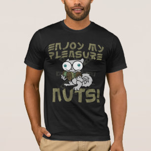 Geniet van mijn prettige noten t-shirt
