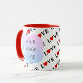 Geniet van moderne, op maat gemaakte 2 aangepaste  mok (Voorkant links)