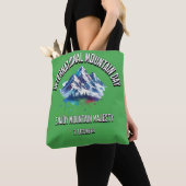 Geniet van Mountain Majesty. Internationale Bergda Tote Bag (Dichtbij)