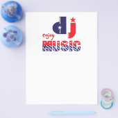 Geniet van muziek flyer (Enkel)