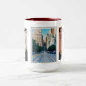 Geniet van New York | Reizende foto Mok (Midden)