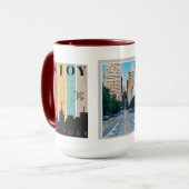 Geniet van New York | Reizende foto Mok (Voorkant links)