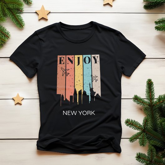 GENIET VAN NEWYORK, gebouwen, vliegtuigen | Reizen T-shirt
