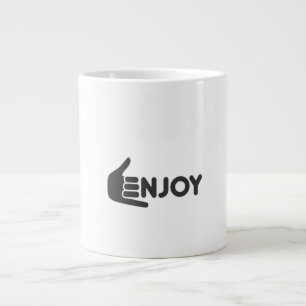 Geniet van Nu • Pure Plezier • Geniet van Elk Mome Grote Koffiekop
