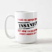 Geniet van onhygiëne Funny Mug Koffiemok (Links)