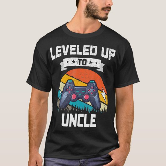 Geniet van oom videogamer t-shirt (Voorkant)