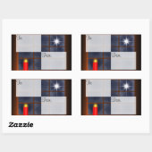 Geniet van perfecte lichte Label stickers (Vel)