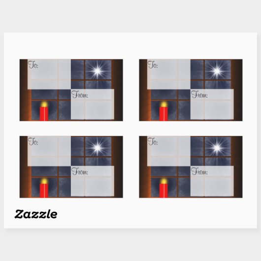 Geniet van perfecte lichte Label stickers (Vel)