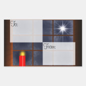 Geniet van perfecte lichte Label stickers (Voorkant)