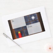 Geniet van perfecte lichte Label stickers (Envelop)