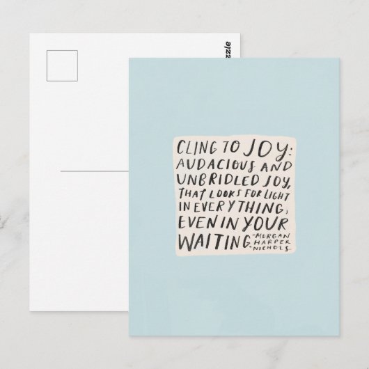 Geniet van plezier - briefkaart (Voorkant / Achterkant)