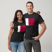 Geniet van Qatar Flag Graphic-T - shirts en koele (Unisex)