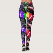 "Geniet van raceauto" Leggings (Achterkant)