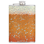 Geniet van regen - Fun Heupfles (Voorkant)