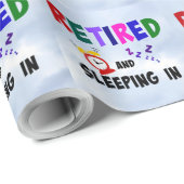 Geniet van rumoe en ingeslikt, leuk design cadeaupapier (Rol Hoek)