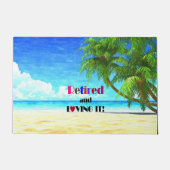 Geniet van rust! deurmat (Voorkant)