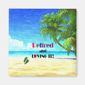 Geniet van rust! magneet (Voorkant)