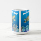 Geniet van schildpadden koffiemok (Center)