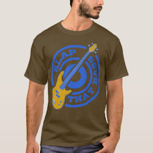 Geniet van Slap Bass Guitar Jam Session Slap die b T-shirt
