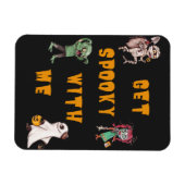 Geniet van spaak met me Halloween Magneet (Horizontaal)