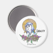 Geniet van sterke vrouwelijke magneten (Voorkant / Achterkant)