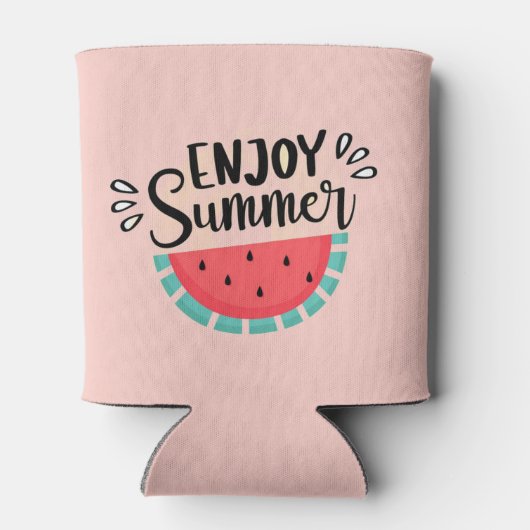 Geniet van Summer Koelbox Blikjeskoeler (Achterkant)