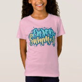 Geniet van Summer T-Shirt (Voorkant)