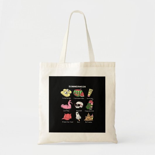 Geniet van Summerween Klassiek Tote Bag (Voorkant)