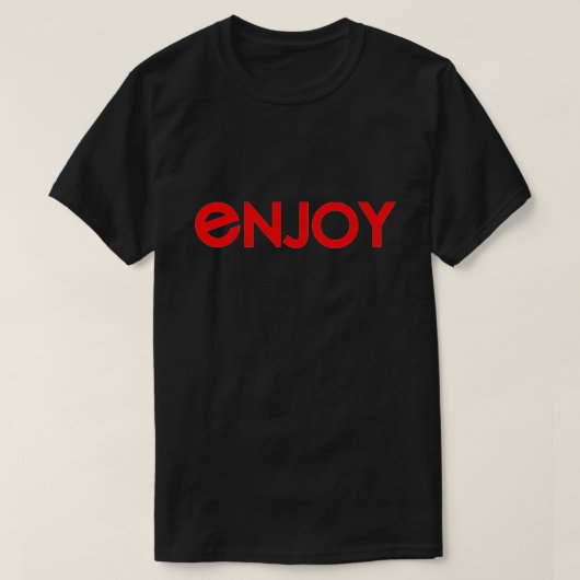 geniet van T-Shirt (Design voorkant)