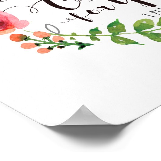 Geniet van uw angsten op uw eigen kunst poster (Hoek)