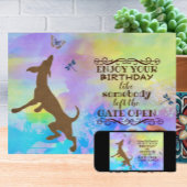 Geniet van uw 'Birthday Danske Dog'-Kaart